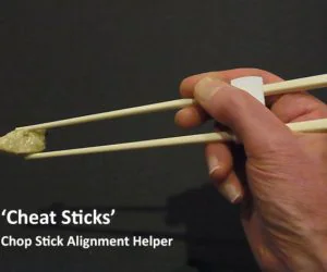Cheat Sticks The Easy Way To Keep Your Chop Sticks Under Control 3D Models