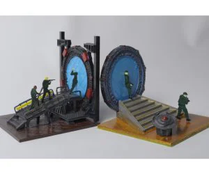 Stargate Bookends 3D Models