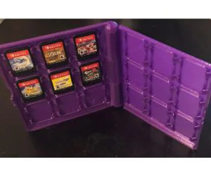 Nintendo Switch Game Case 3D Models