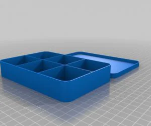 Simple Fully Customizable Box. 3D Models