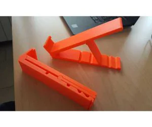 Foldable Notebook Stand One Piece Print V.2.0 3D Models