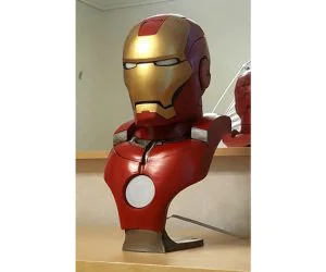 Iron Man Bustby Max7Threv1 3D Models