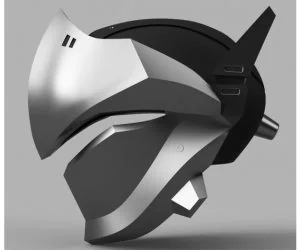 Genji Helmet Overwatch 3D Models