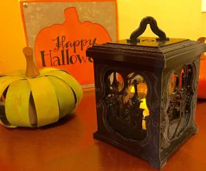 Halloween Mason Jar Lantern 3D Models
