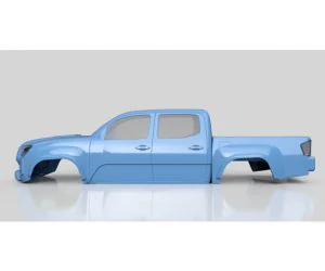 Toyota Tacomataco V3 Scale Sizing 3D Models