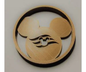 Disney Cruise Mickey Ornament 3D Models
