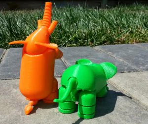 Lfs Elephant Tails 3D Models