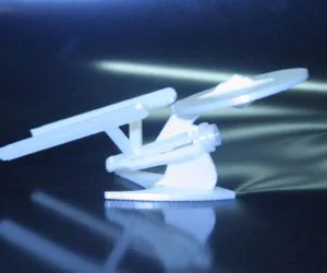 3D Printable Star Trek Enterprise 3D Models