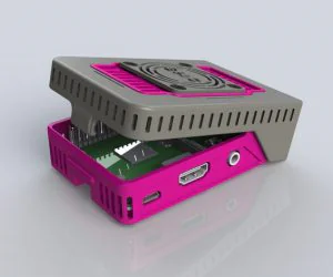 Epic Snappi Hinged Pi Case Raspberry Pi Case 2 3 And 4 3D Models