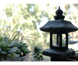 Pagoda Garden Ornament 3D Models