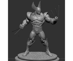Wolverine X Men Cabeza Intercambiable 3D Models