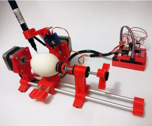 Eggbot Or Robot Easter Eggs 3D Models
