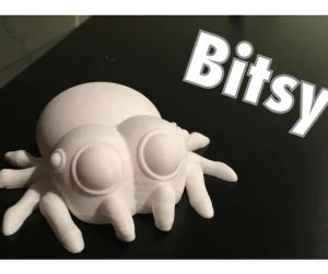 Bitsy The Spider An Arachnophobe Could Love 3D Models