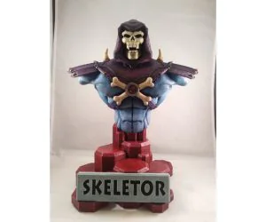 Motu Skeletor Minibust 3D Models