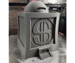 Scrooges Money Bin Bank 3D Models