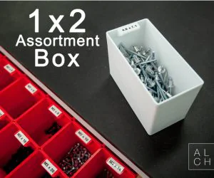 Assortment System Box 1X2 3D Models
