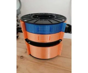 Storage Box From Filament Holder 3D Models