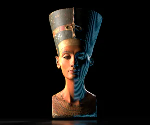Bust Of Nefertiti Foia Results 3D Models