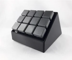 Stream Deck Marco Keyboard 3D Models