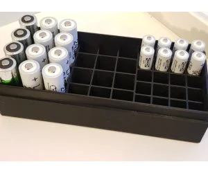Aaaaa Multi Battery Box Aa Aaa 3D Models