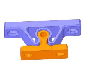 Doorstop Hold Clamp 3D Models