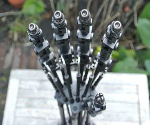 T800 Terminator Arm Redesign Resin Printer Ready 3D Models