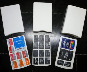 Tf Sd Card Holder Wallet 3D Models