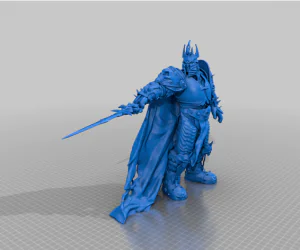 Arthas The Lich King Complete 3D Models