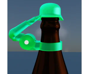Bierflaschenhelm 3D Models