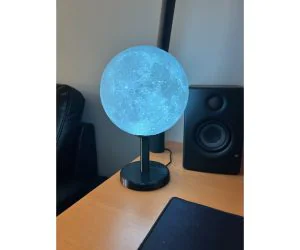 Moon Lamp Table Lamp Remix 3D Models