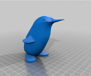 Cute Penguin 3D Models