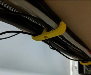 Simple Cable Hanger 3D Models