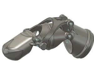 Mechanical Finger Prosthesis 3D Models