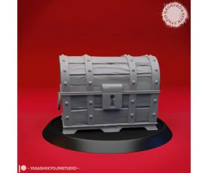 Treasure Chest Disguised Mimic Dd Miniature 3D Models