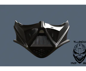 Darth Vader Face Mask 3D Models