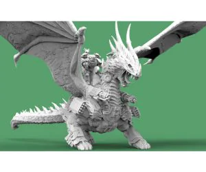 Dragon Knight Battle Armed 3D Models