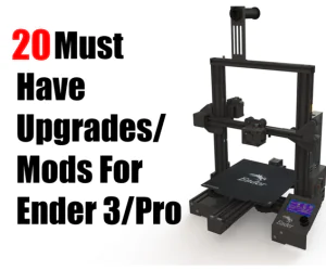 20 Must Have Upgradesmods For Ender 3Pro Fan Upgrade 3D Models