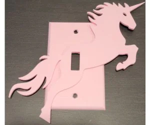 Unicorn Light Cover 3D Models