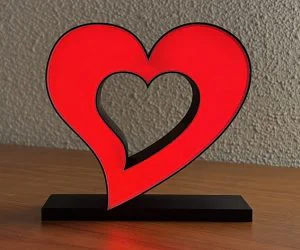 Glowing Wled Or Led Hearth 3D Models