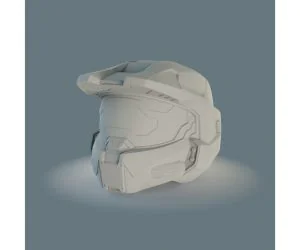 Halo Infinite Master Chief Helmet 3D Models