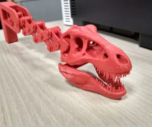 Scissor Mechanism Dinosaur Toy 3D Models