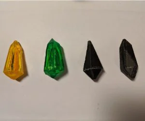 Hollow Kyber Crystal 3D Models