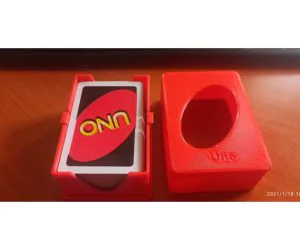 Uno Box Holder 3D Models