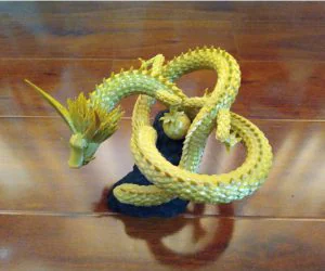 Torus Knot Dragon And Pearl 3D Models