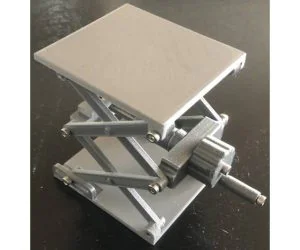 Lifting Table Hubtisch 3D Models