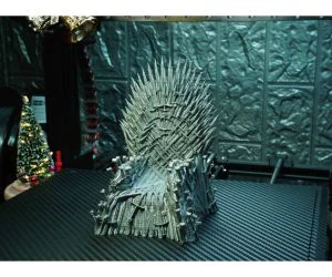 Iron Throne Support Free Remix 3D Models