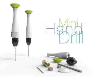 Mini Hand Drill 3D Models