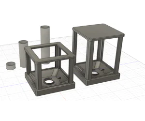 Improved Lithophane Cube 3D Models