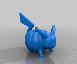 Pumpkichu 3D Models