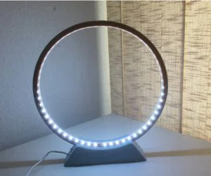 Ring Lamp Customizable 3D Models